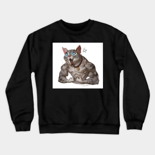 Muscle Cat Crewneck Sweatshirt